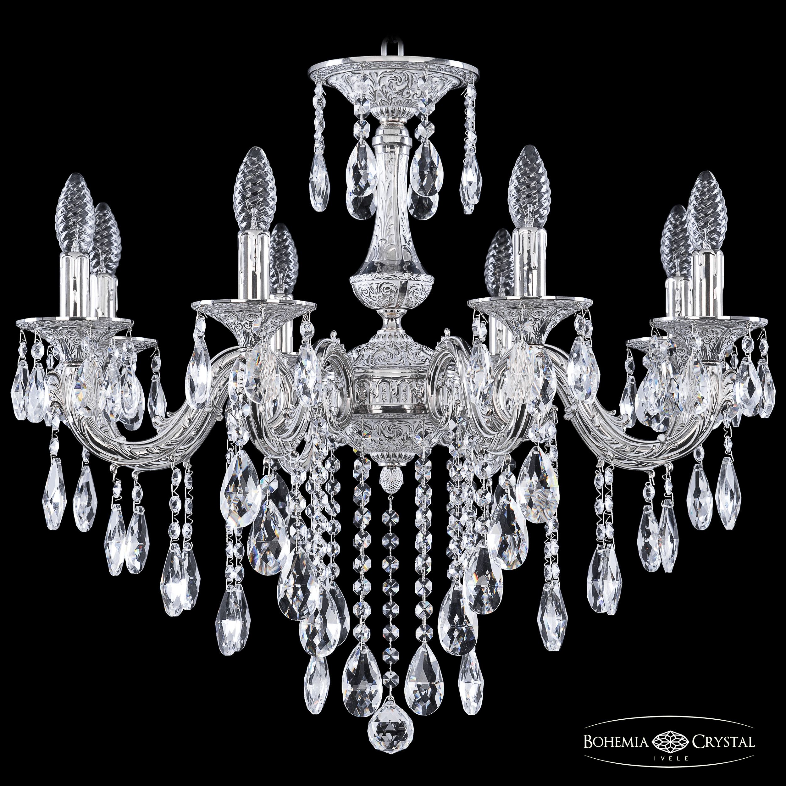 Подвесная люстра Bohemia Ivele Crystal Florence 71101/8/210 B NW