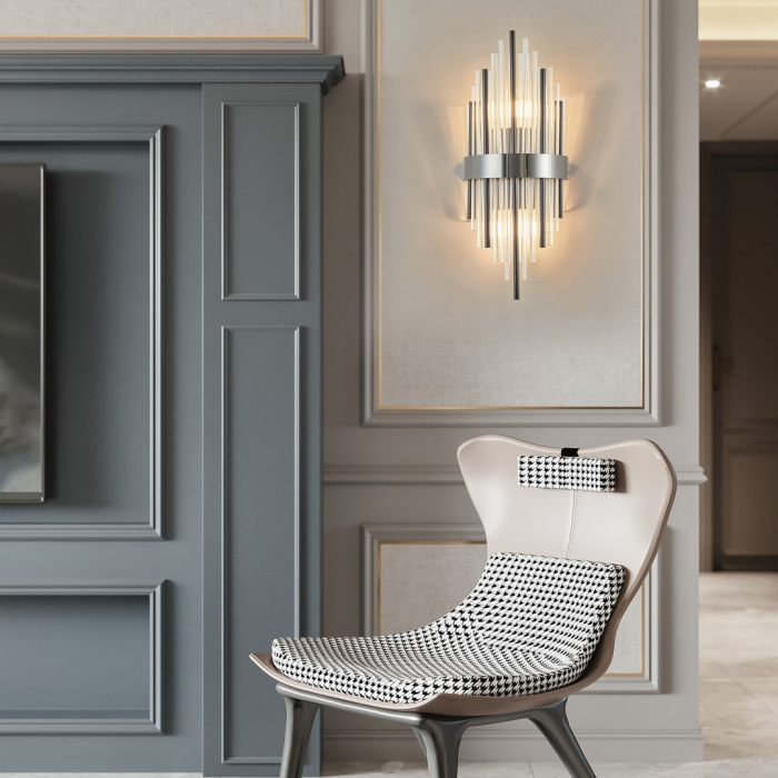 Бра Arte Milano 1A.D170.H450.E14.2 Ni