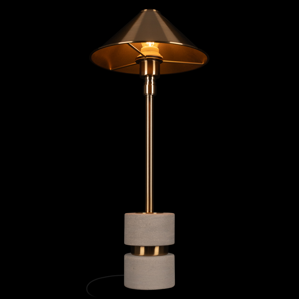 Настольная лампа Loft IT Travertine 10444T/B