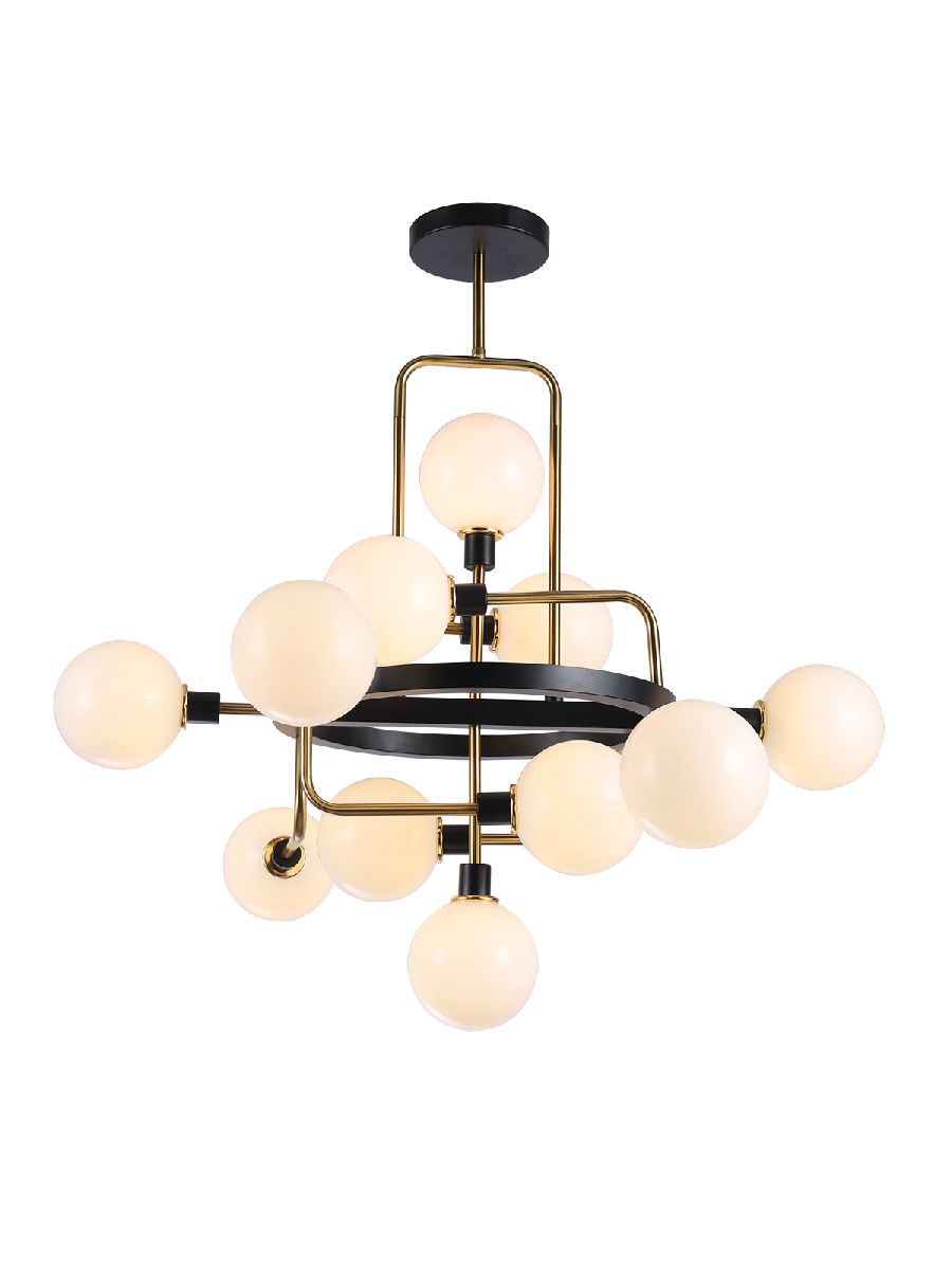 Люстра на штанге Elvan LU-7569/12-G9-GlMl