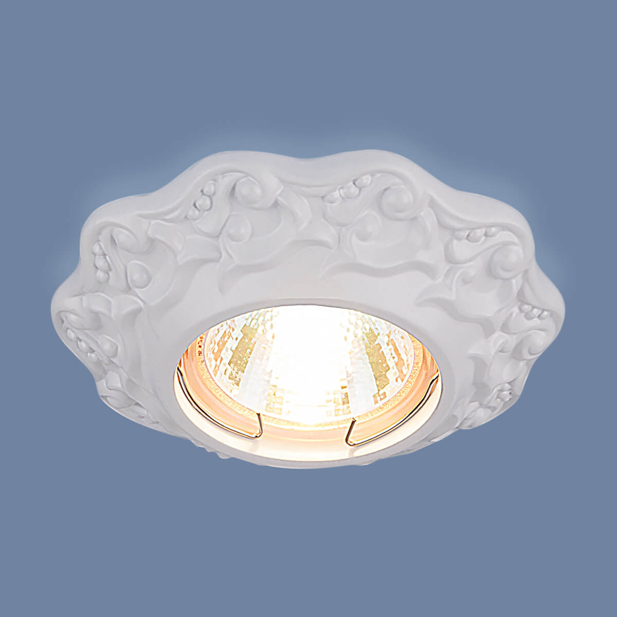 Встраиваемый светильник ретро Elektrostandard 7218 MR16 WH белый 4690389060410