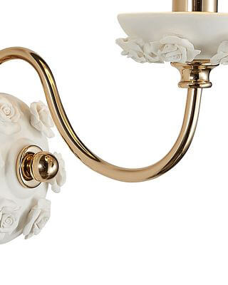 Бра прованс Lumien Hall Эрин 1030/1W-GD-WT