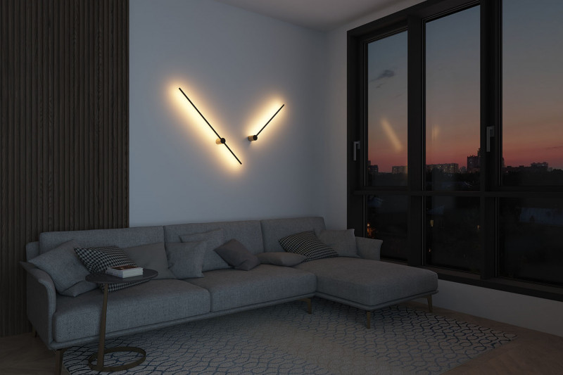 Настенный светильник Denkirs Stang DK5010-SG