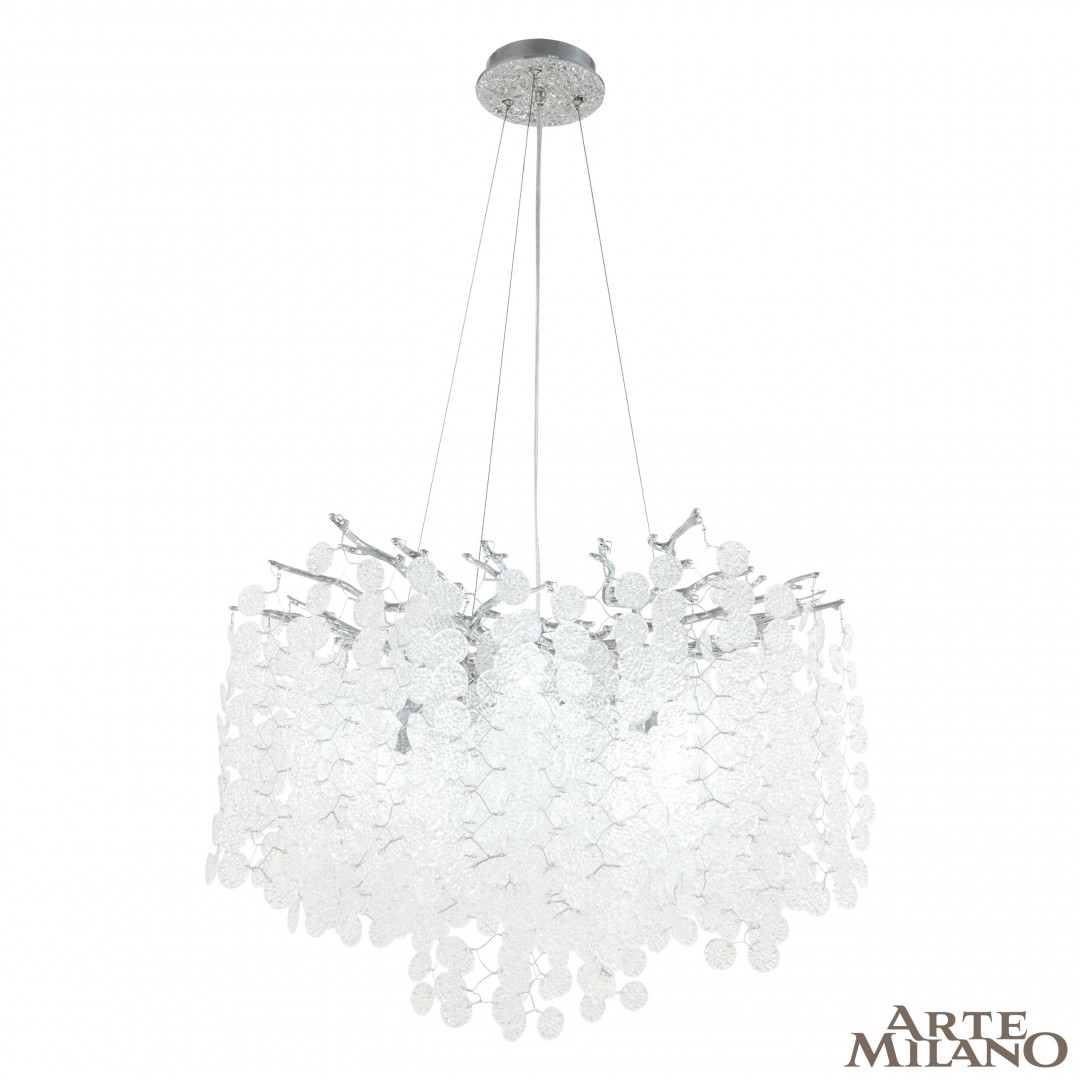 Подвесная люстра Arte Milano Milan 239801/D600/8/C Cr