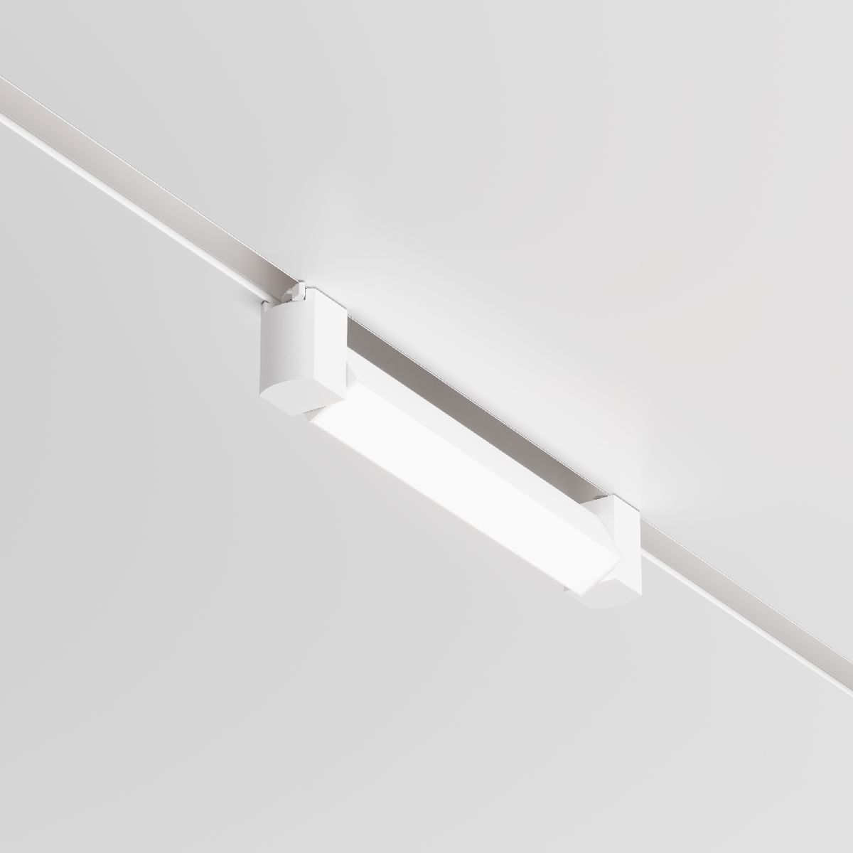 Трековый однофазный светильник Maytoni Basis Rot TR104-1-10W4K-W