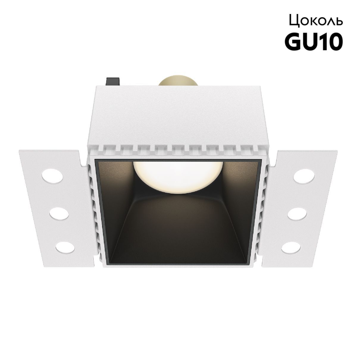 Встраиваемый светильник Maytoni Technical Share DL051-01-GU10-SQ-WB