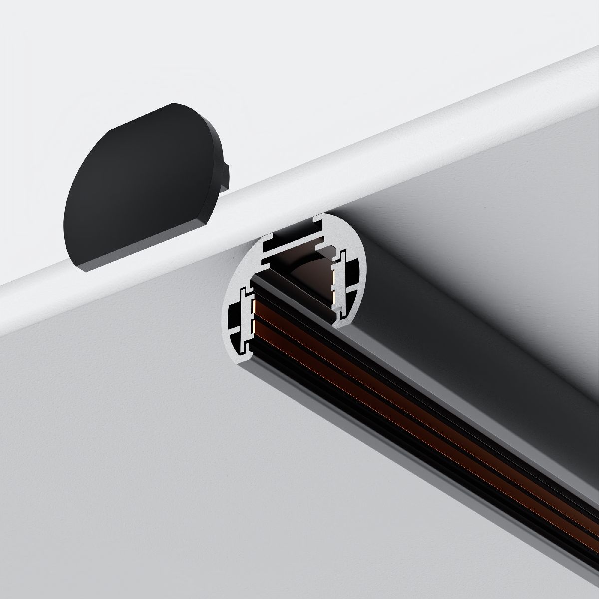 Заглушки для шинопровода Maytoni Exility TRAM034EC-R-41B