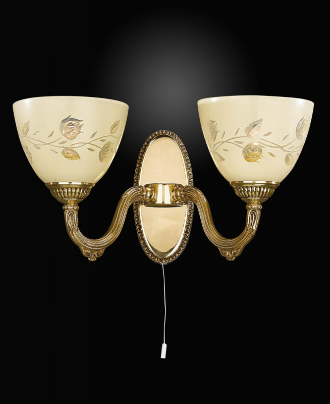 Бра с выключателем на корпусе Reccagni Angelo A 6358/2