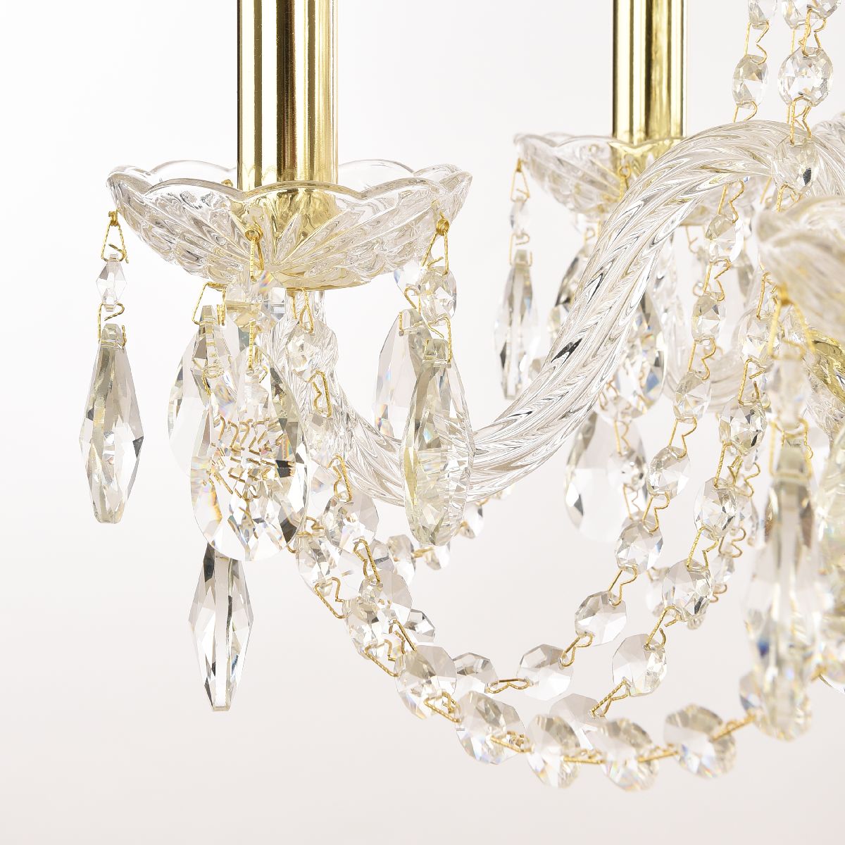 Подвесная люстра Bohemia Ivele Crystal 1402/5/141/h-60 G