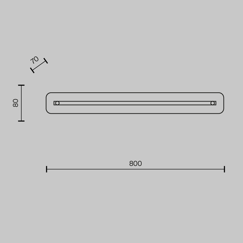 Настенный светильник Maytoni Maya P091WL-L21CH3K