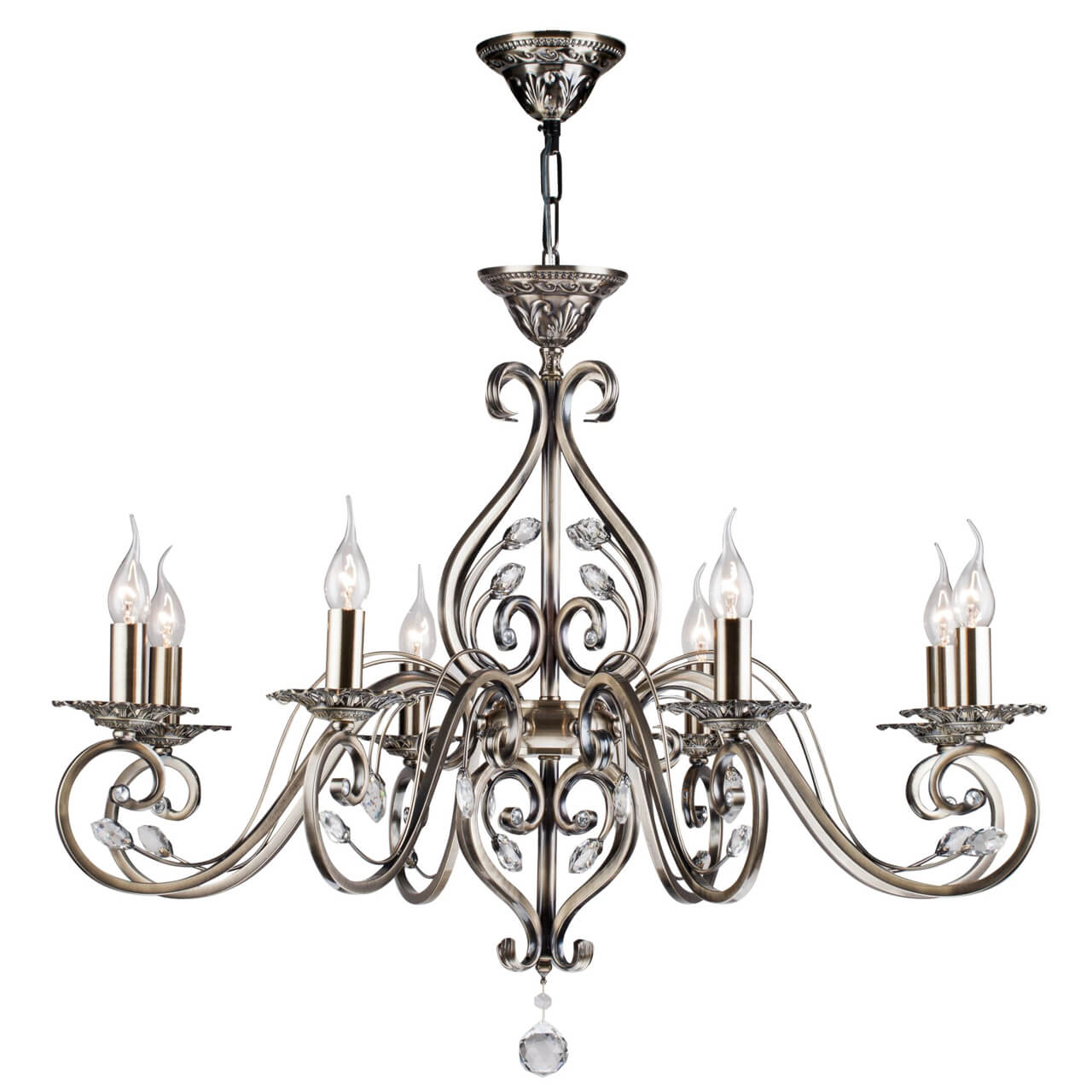 Подвесная люстра Maytoni Leaves RC109-PL-08-R