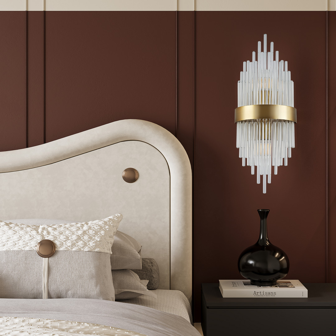 Настенный светильник Arte Milano Torcia 430122.180.2.E14.A1 BS