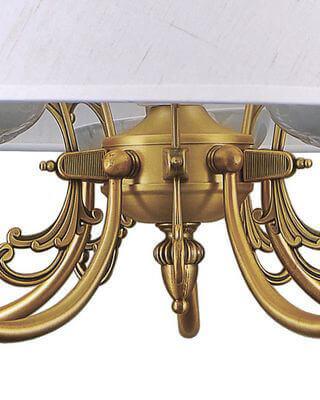 Подвесная люстра Lumien Hall Либера 4007/6P-BK-GR-BL