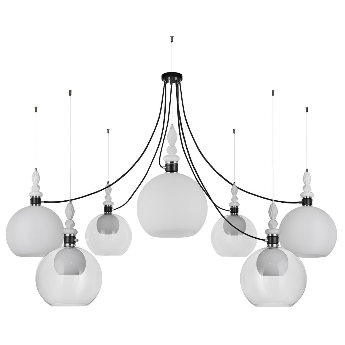 Подвесная люстра 33 Идеи PND182.07.17CH.003BL-M62TW