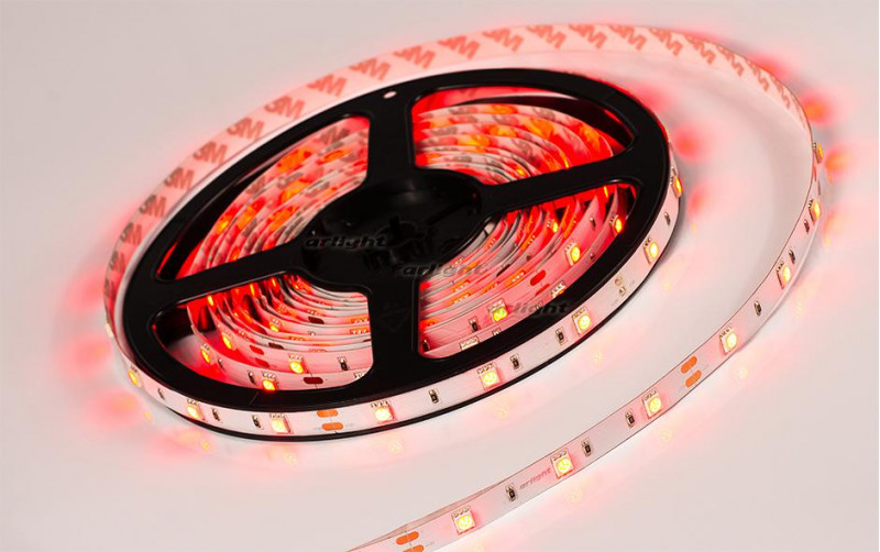 Светодиодная лента Arlight RT 2-5000 12V Red (5060, 150 LED, LUX) 010599