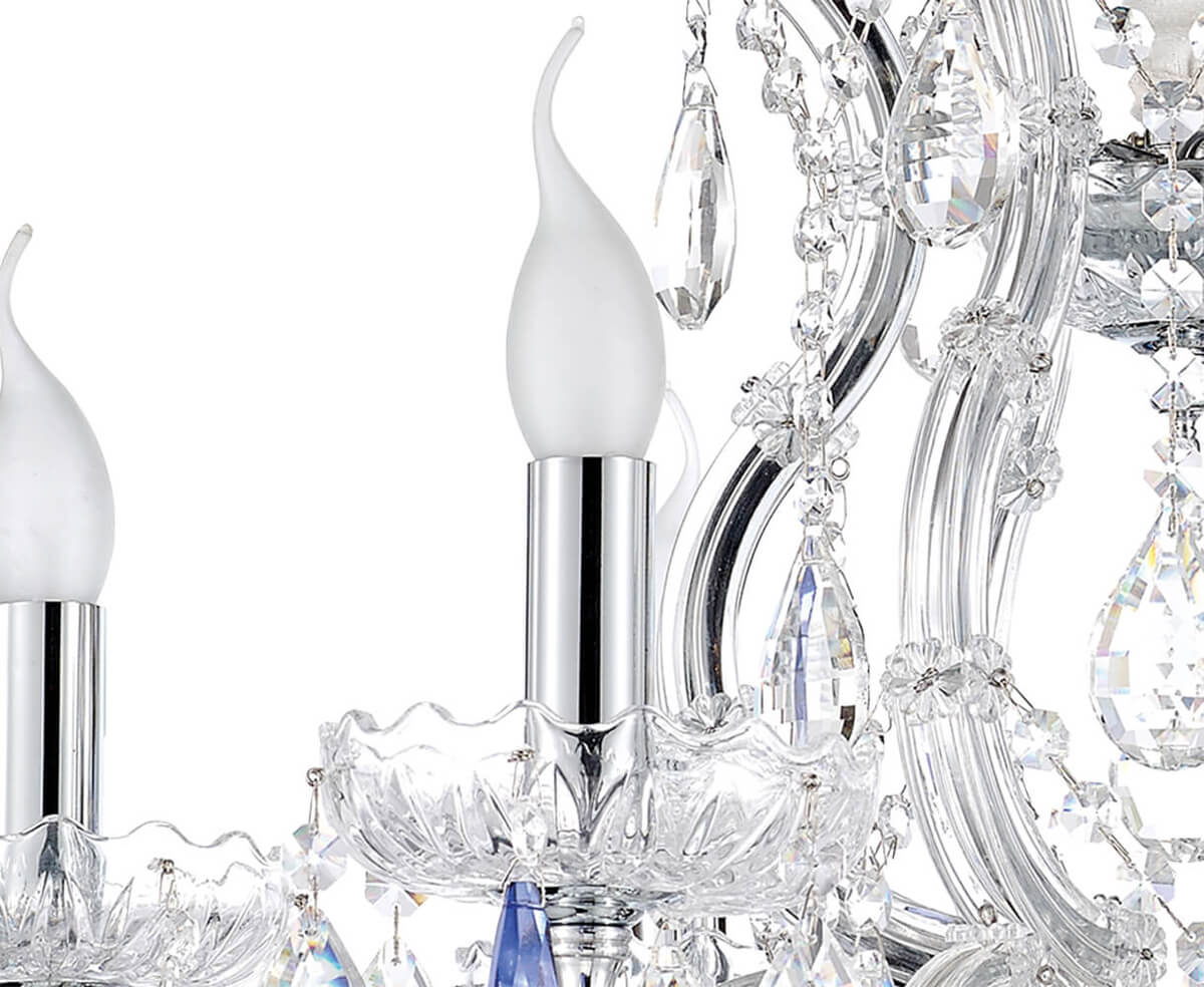 Подвесная люстра Lumien Hall Лагуна 0013/6P-CR