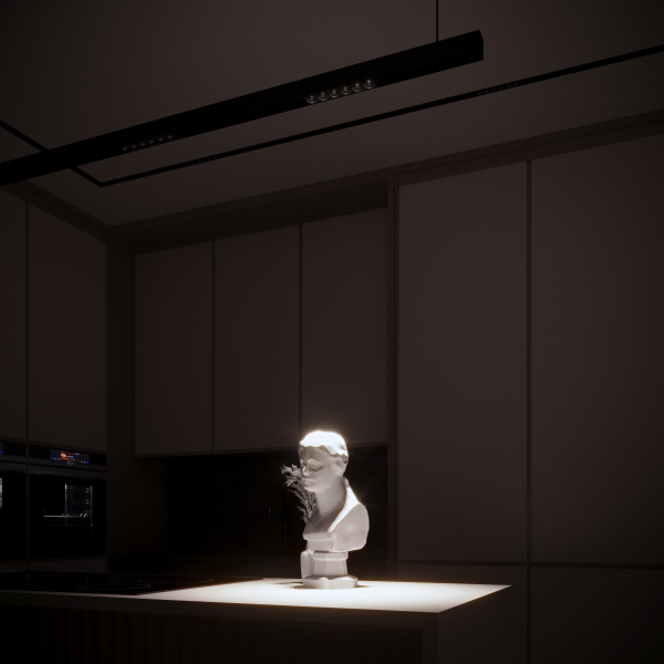 Трековый светильник Arlight Mag-Dark-45-L200-6W Warm3000 034996