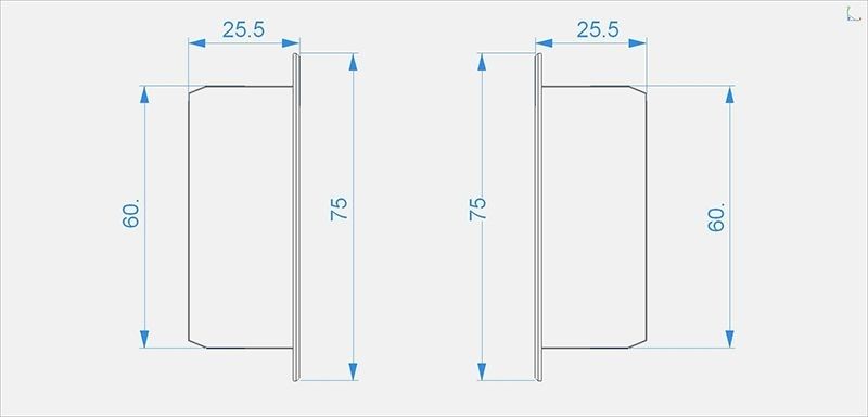 Торцевая заглушка (2 шт.) Deko-Light P-EL-02-10 978250