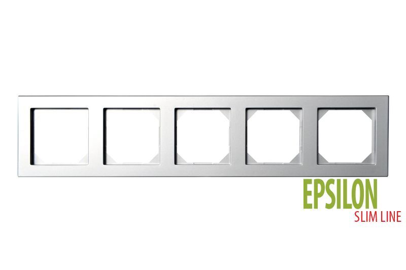 Рамка пятиместная Liregus Epsilon 28-1905