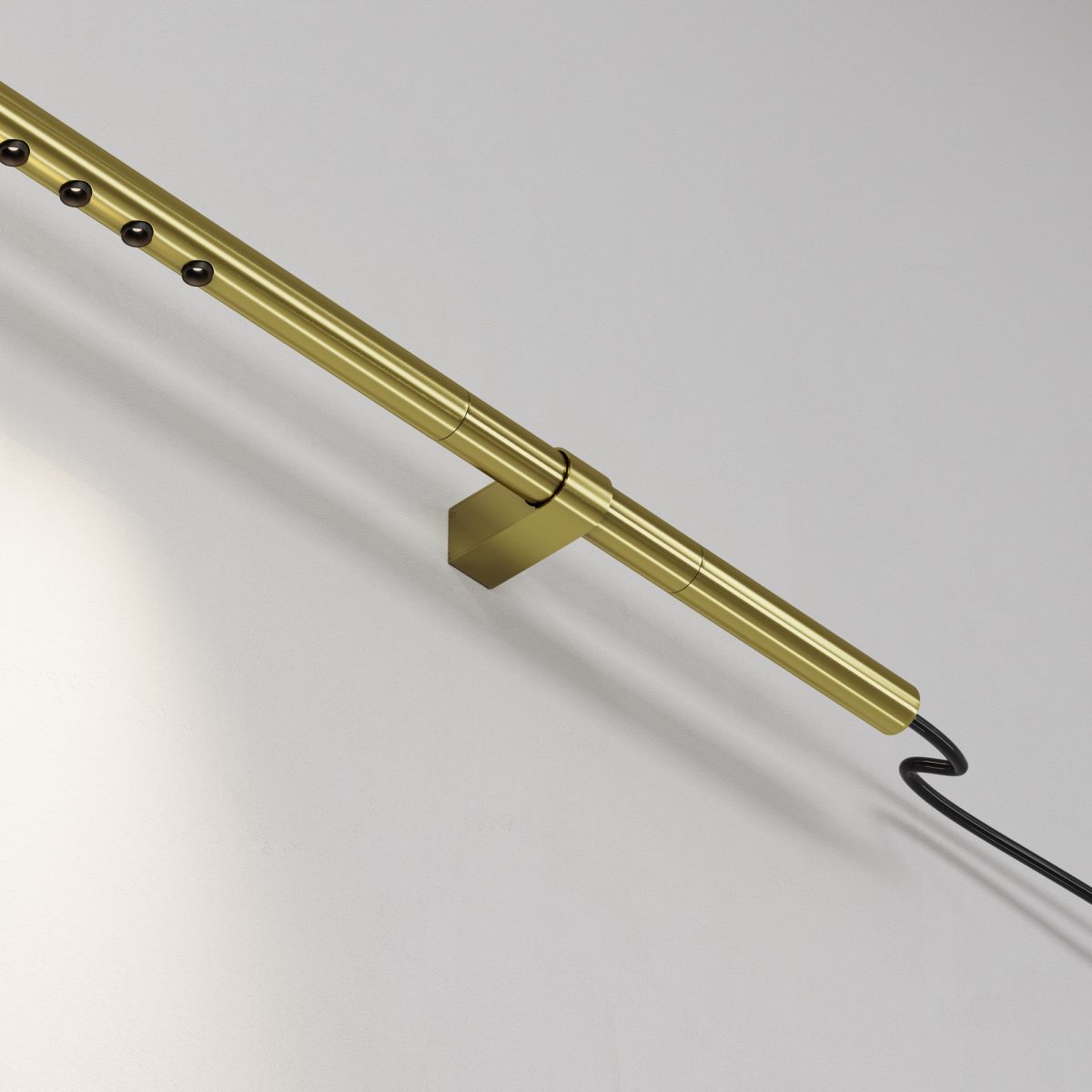 Заглушка с питанием для штанговой системы Maytoni Axity CA003EC-BS