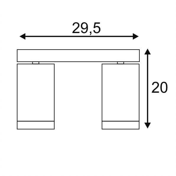 Спот Silver Light Bastille 310.32.2
