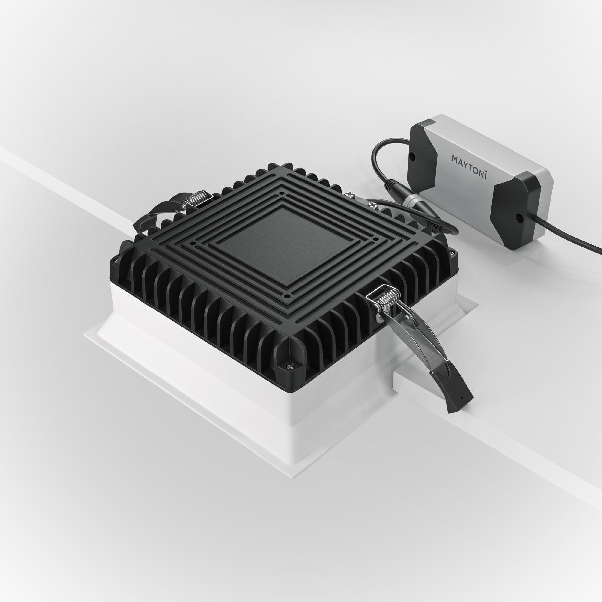 Встраиваемый светильник Maytoni Technical Okno DL054-18W4K-W