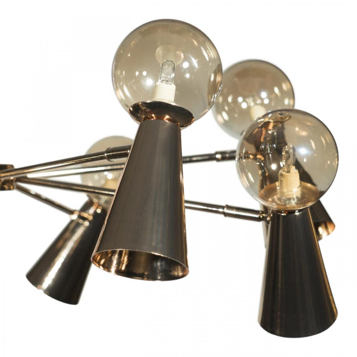 Люстра на штанге Loft IT Halley 10046/8 Gold