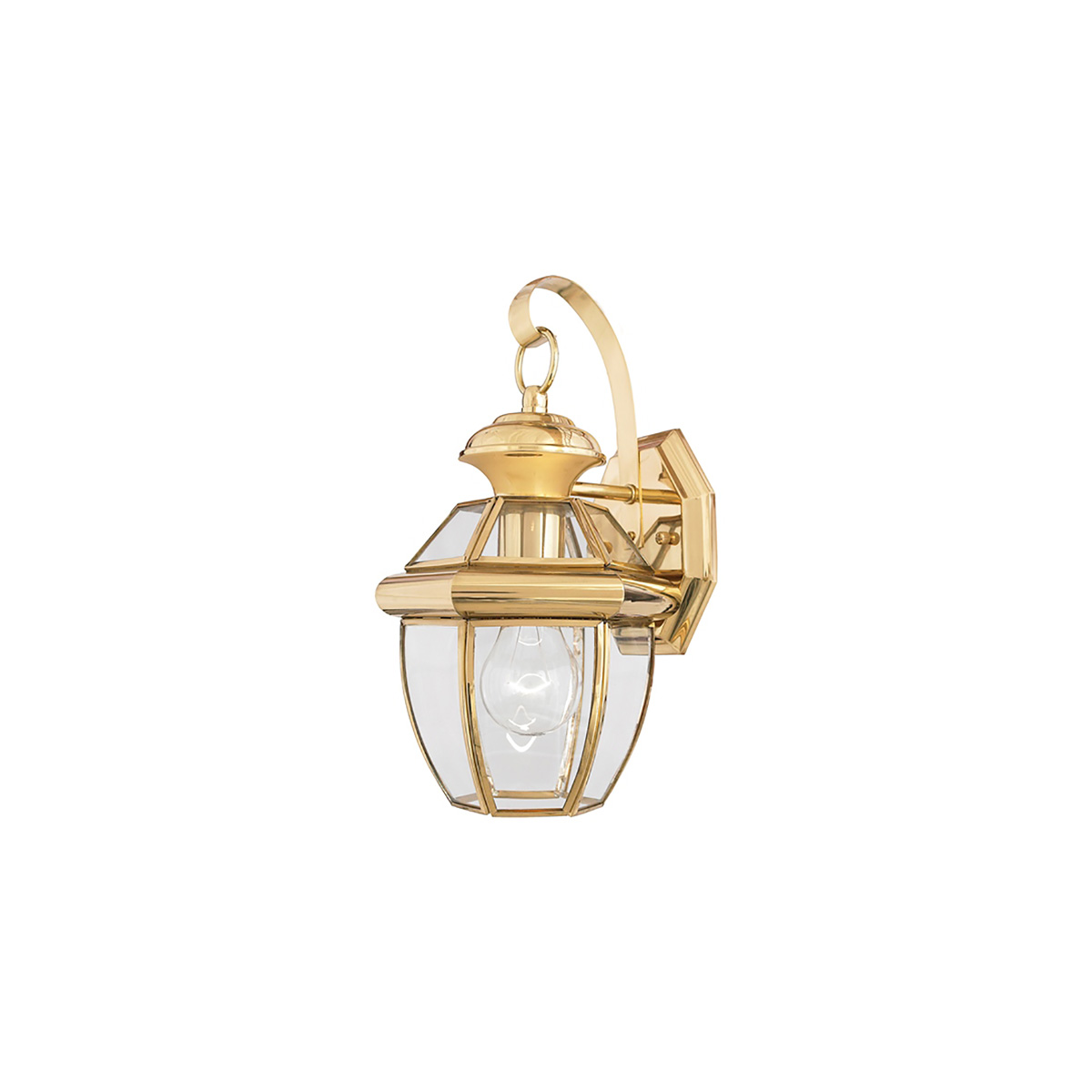 Уличный настенный светильник Quoizel QZ-NEWBURY2-S-PB