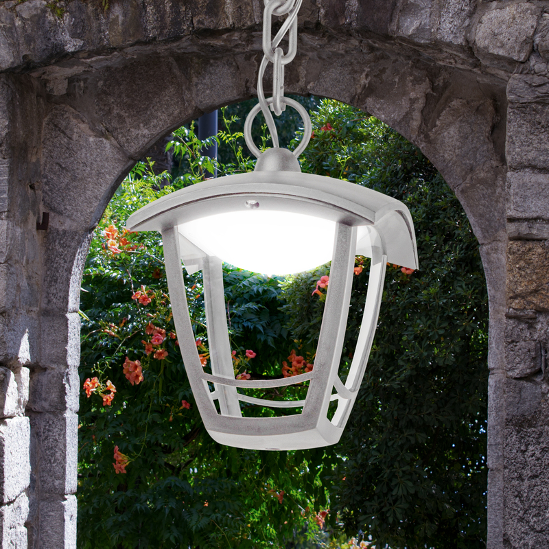 Уличный подвесной светильник Эра ДСУ 07-8-001 У1 «Марсель» белый Б0057508