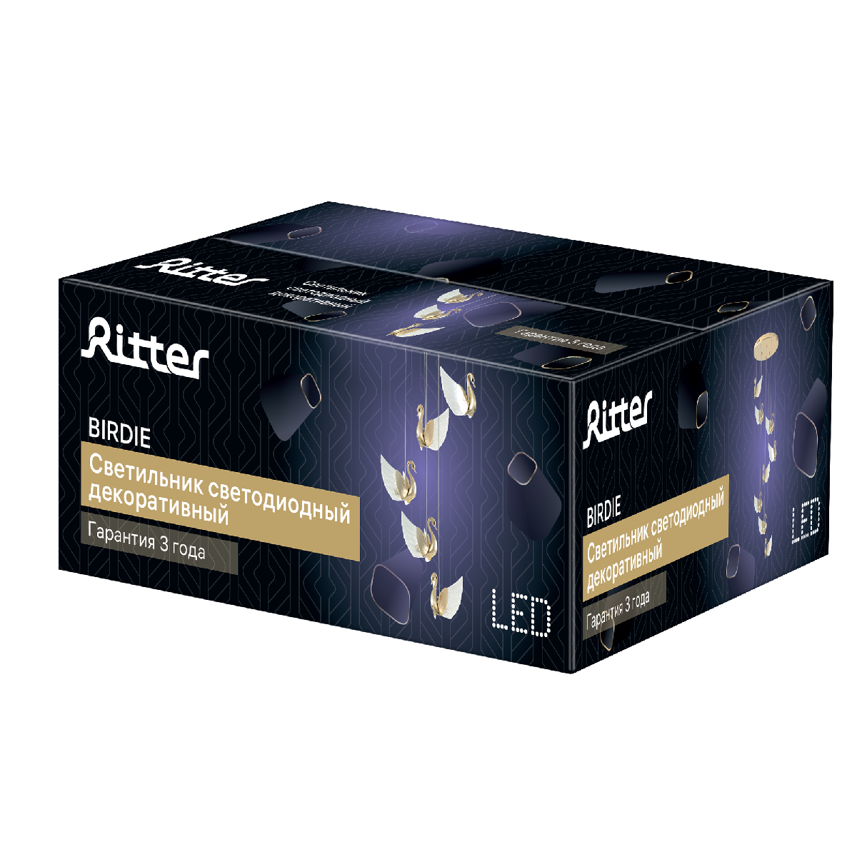 Каскадная люстра Ritter Birdie 51638 9