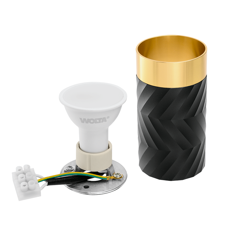 Накладной светильник Wolta Linea WSL-GU10/09BG