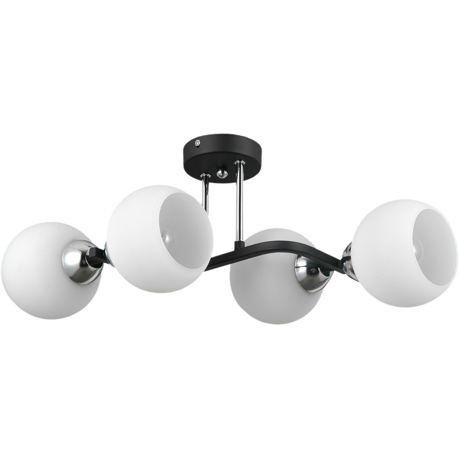 Люстра на штанге Illumico IL0412-4CSQ-79 BK CR