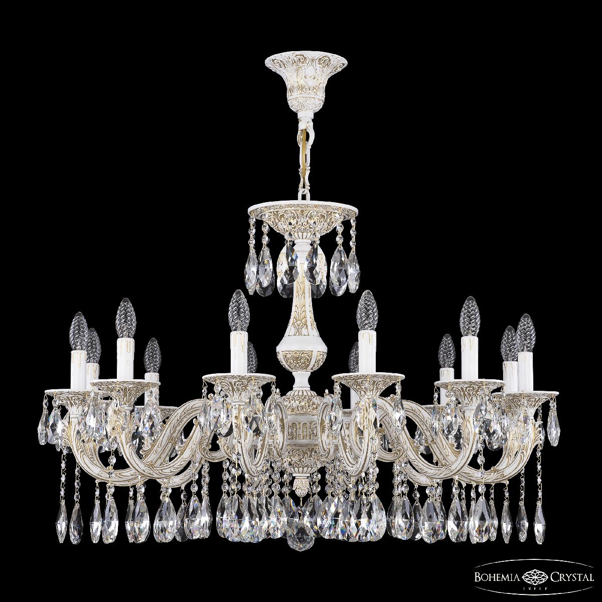 Подвесная люстра Bohemia Ivele Crystal 71101/12/300 A WMG