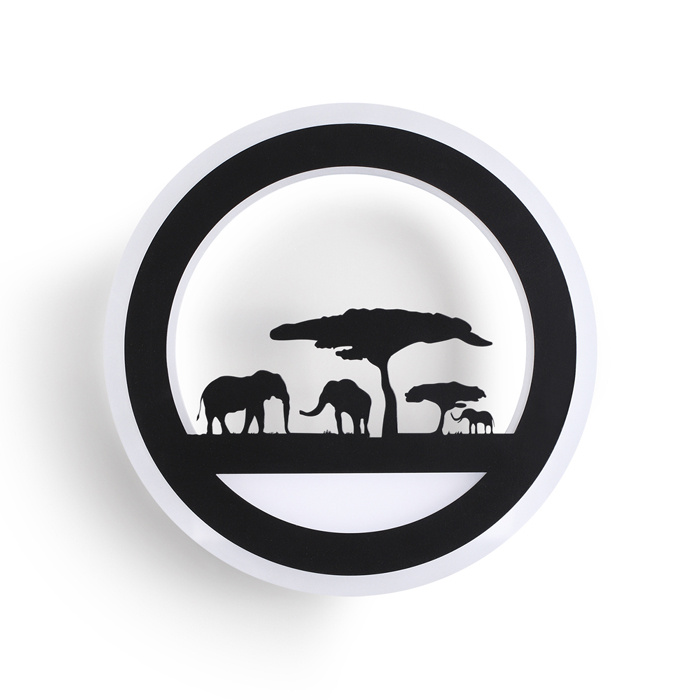 Настенный светодиодный светильник Odeon Light Wallpic 3841/28WL