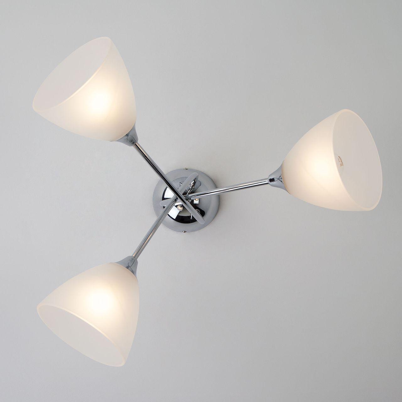 Потолочная люстра Eurosvet Nika 30117/3 хром