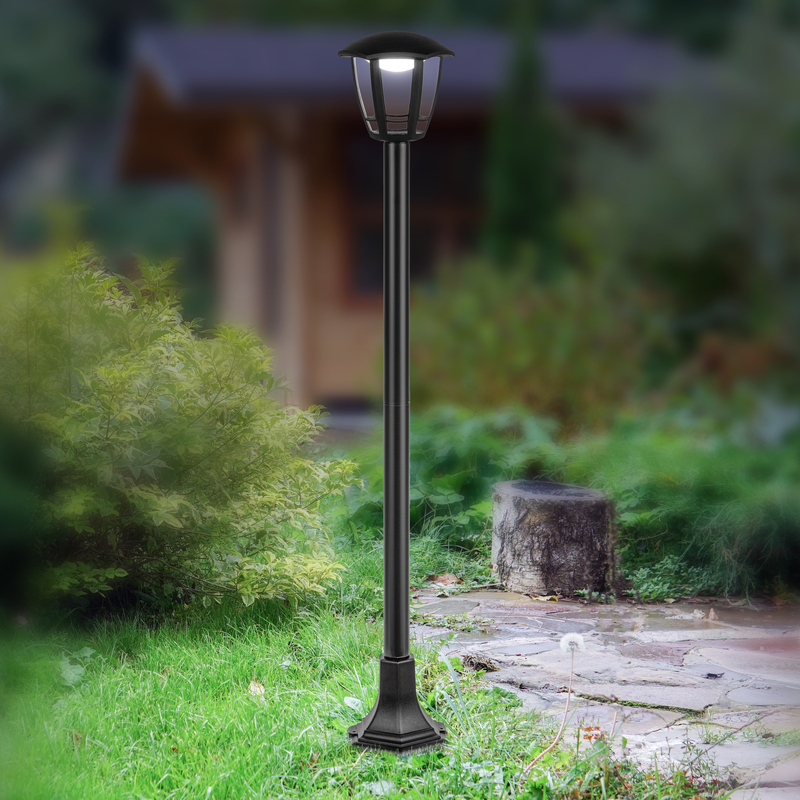 Ландшафтный светильник Эра ДТУ 07-8-004 У1 «Валенсия 3» черный Б0057523