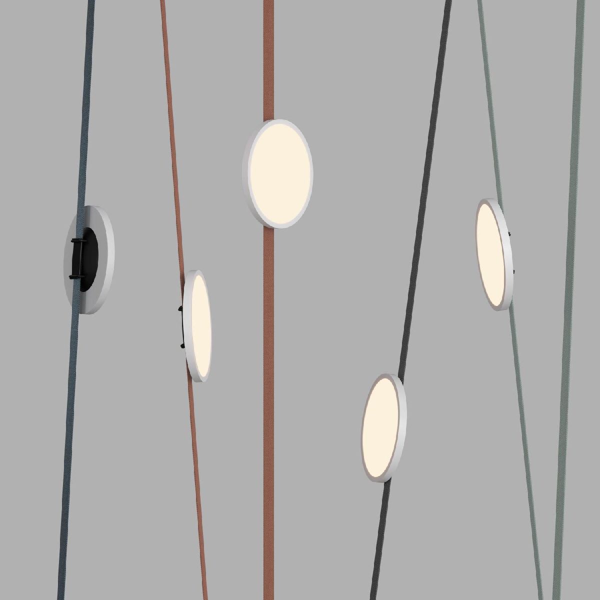 Трековый однофазный светильник Denkirs Belty Flow DK5567-WH+BK