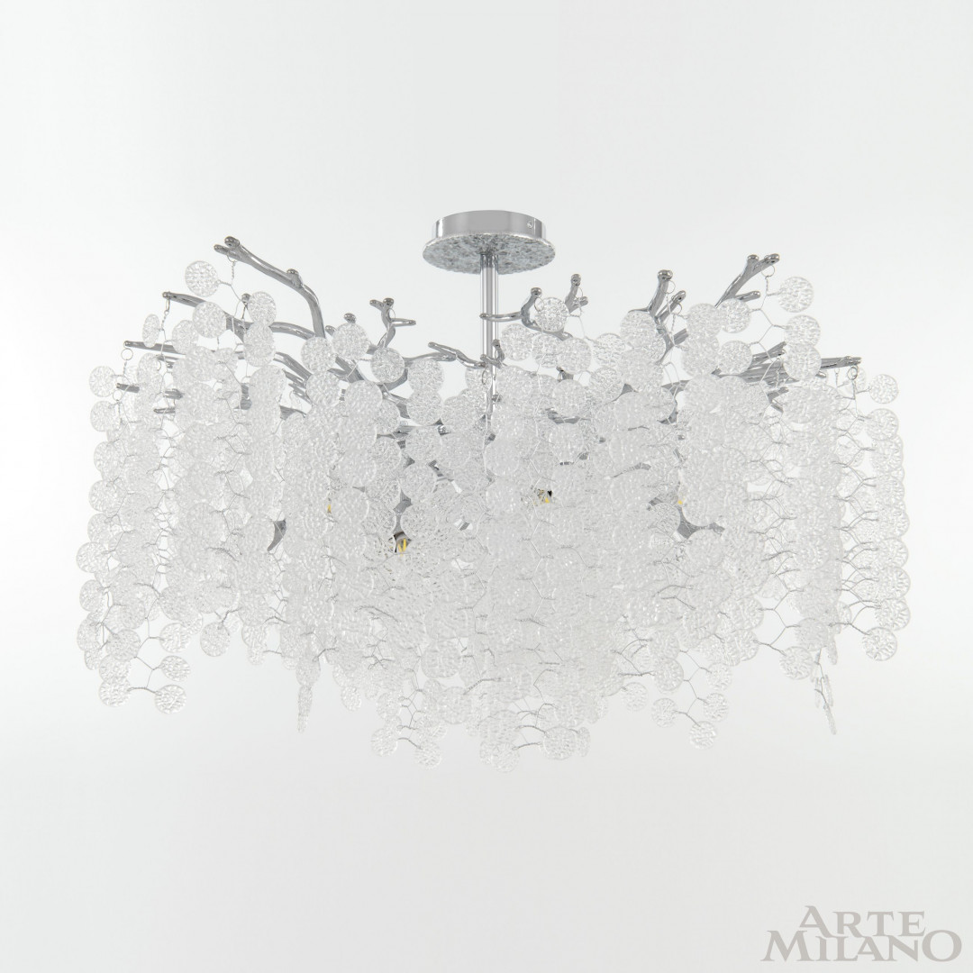 Люстра на штанге Arte Milano Milan 235901/D760/10/C Cr