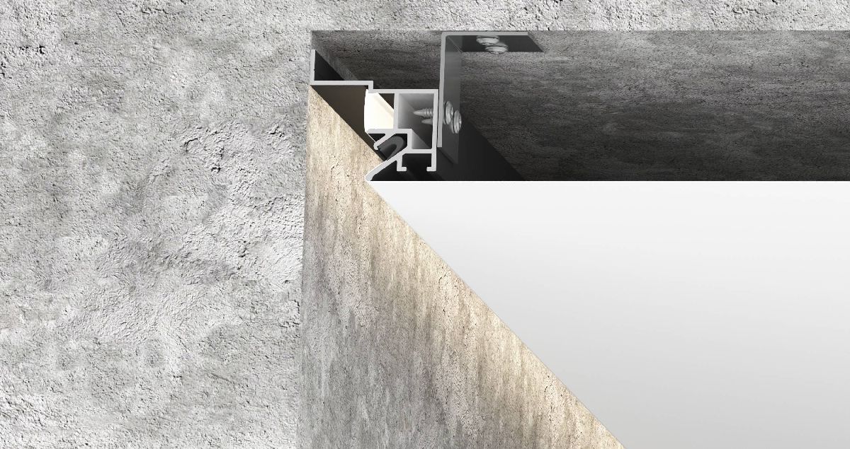 Безрамный теневой профиль SWG PRO FSC-20-BL-2 022511