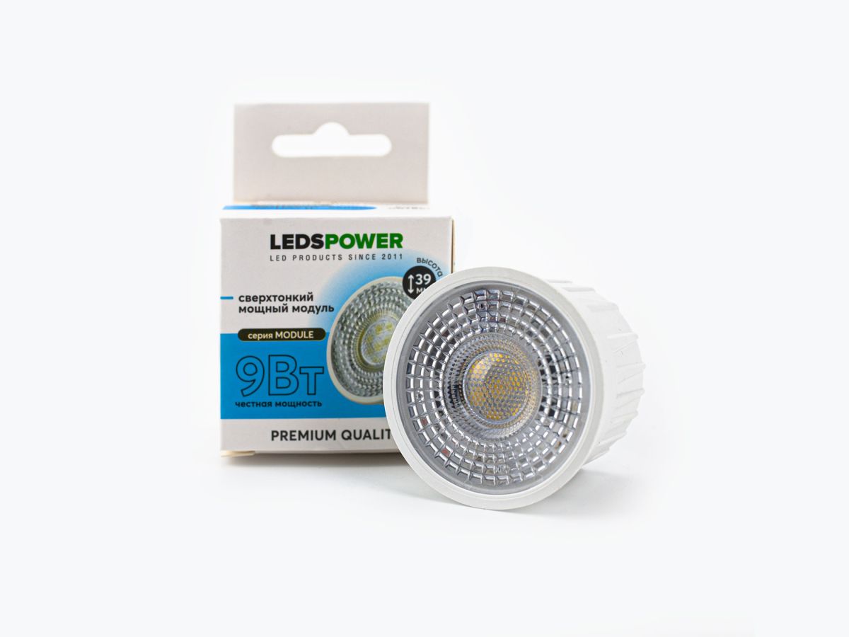 Светодиодный модуль LEDS POWER 9Вт 6500К 220В серия MODULE 007861