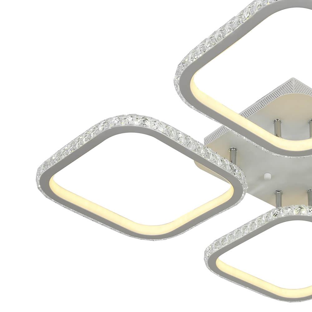 Потолочная светодиодная люстра Seven Fires Флери SF7014/4CL-WT