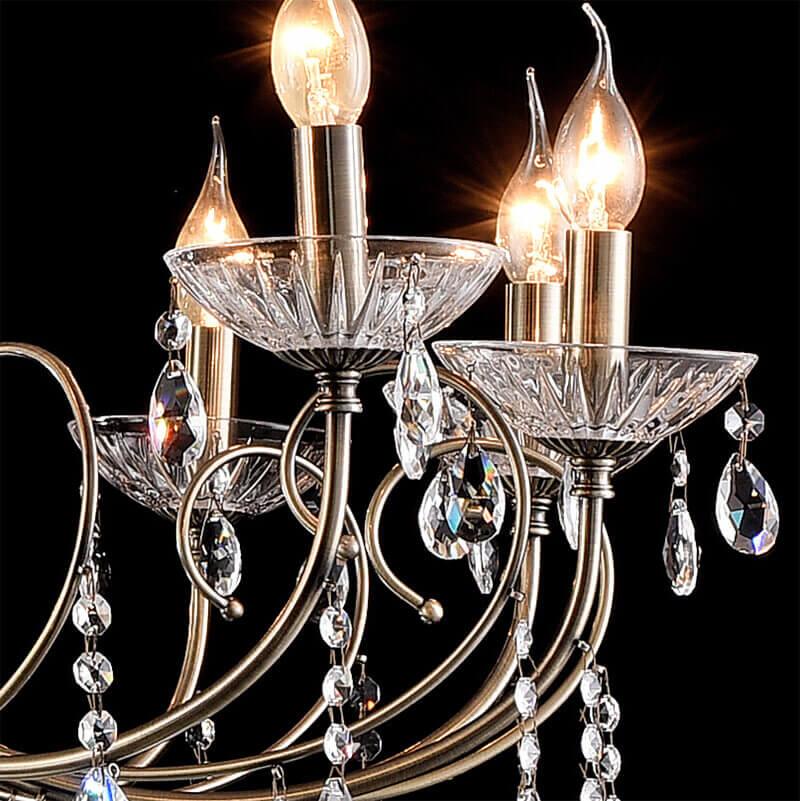 Подвесная люстра Lumien Hall Флоренс 0017/15P-ITGD