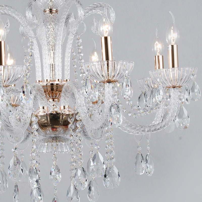 Подвесная люстра Illumico IL8281-8P-30 GD