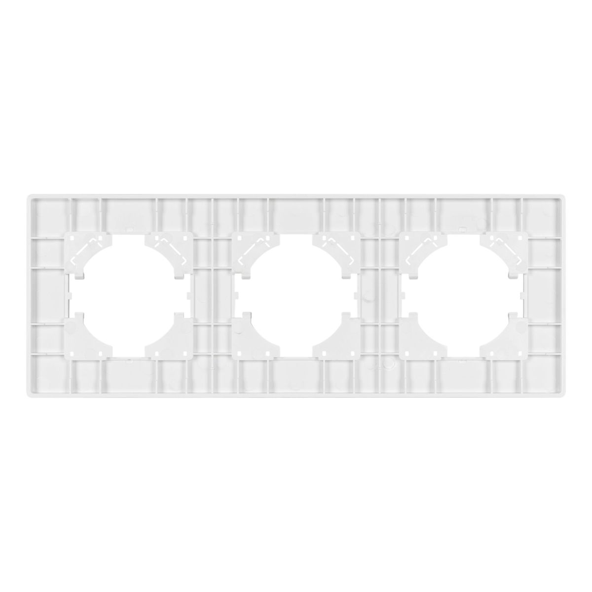 Рамка на 3 поста пластиковая Arlight FRM-PERIO-PL-3-GR 049756