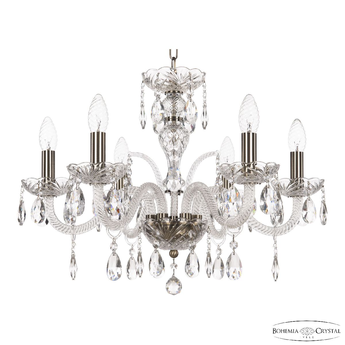 Подвесная люстра Bohemia Ivele Crystal 118/6/195 Pa