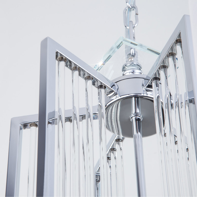 Подвесная люстра Eurosvet 60108/6 хром