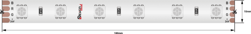 Светодиодная лента DesignLed DSG560-24-RGB-65 003351