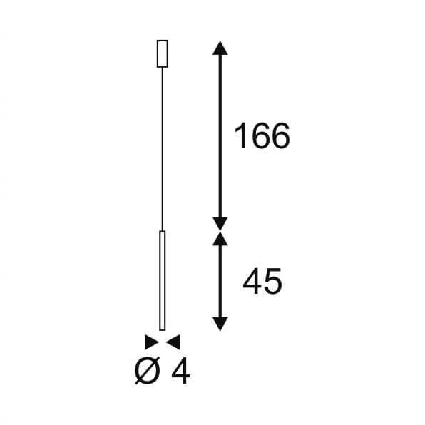 Подвесной светодиодный светильник SLV Supros PD 133151