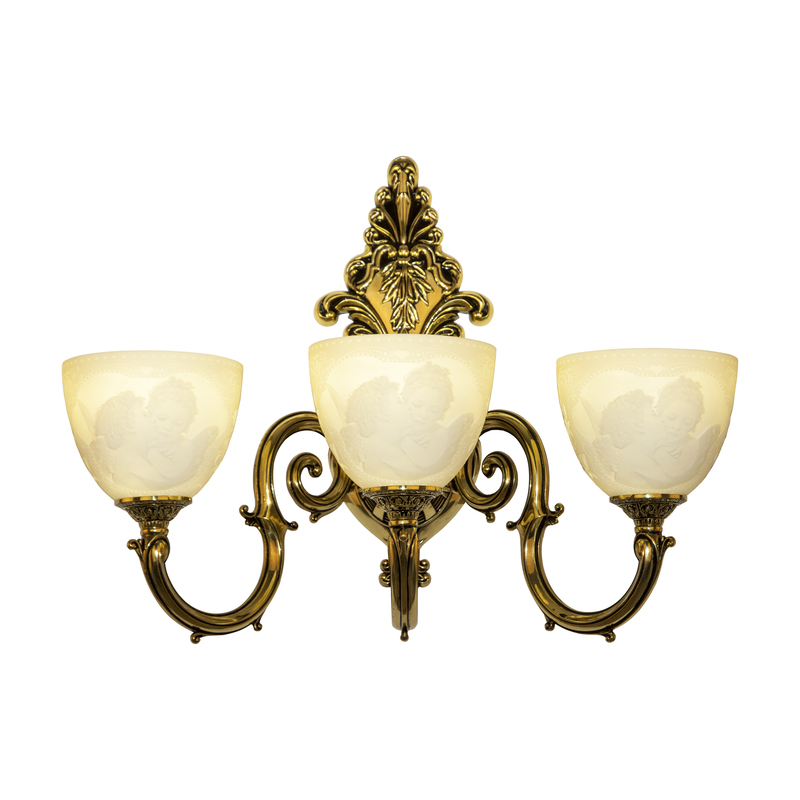 Бра Bohemia Ivele Crystal Verona 7203B15/3/210 GB P1 U Angel