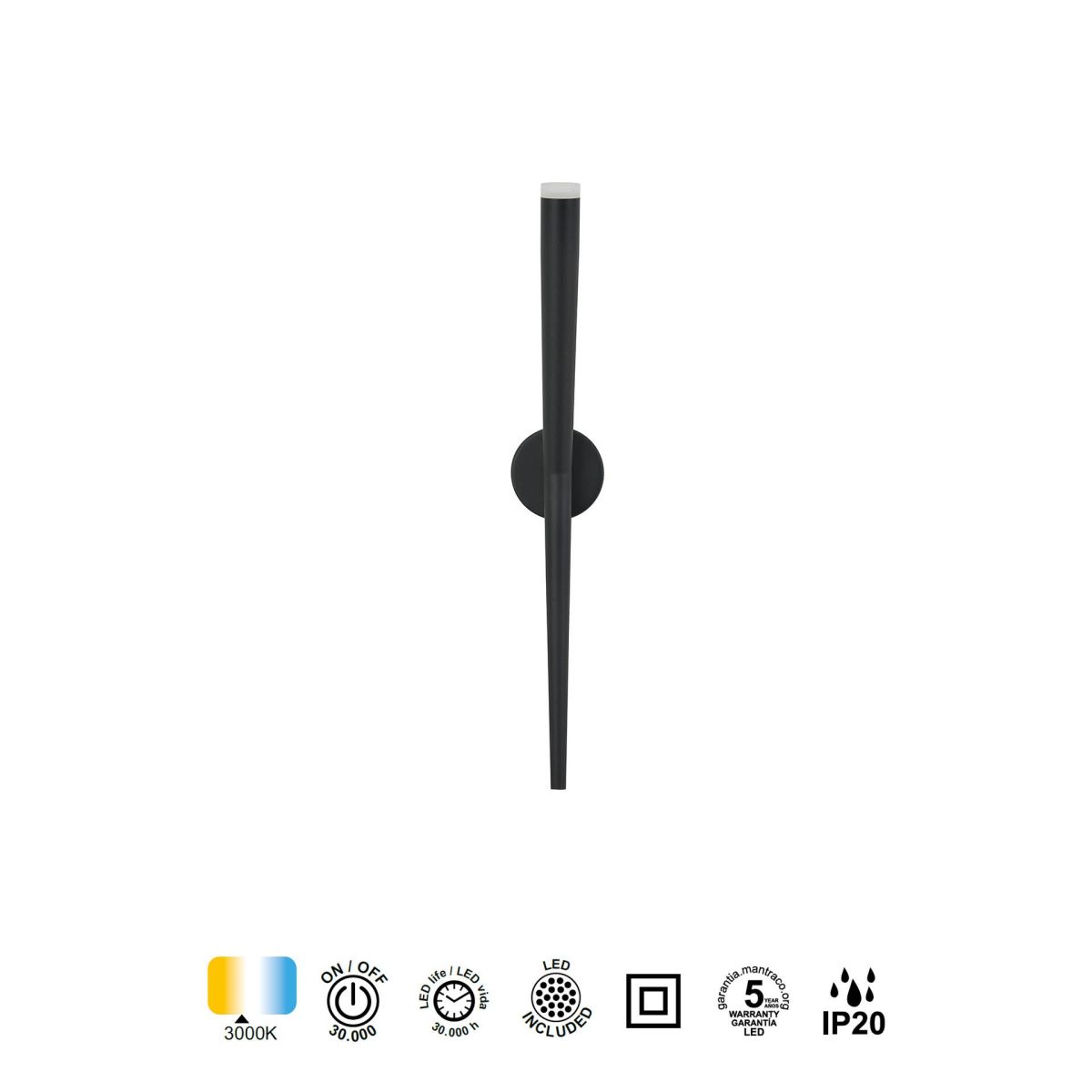 Настенный светильник Mantra Boomerang 9241